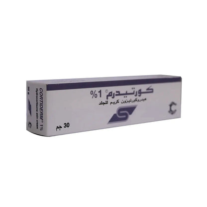 Cortiderm 1% Cream 30Gm