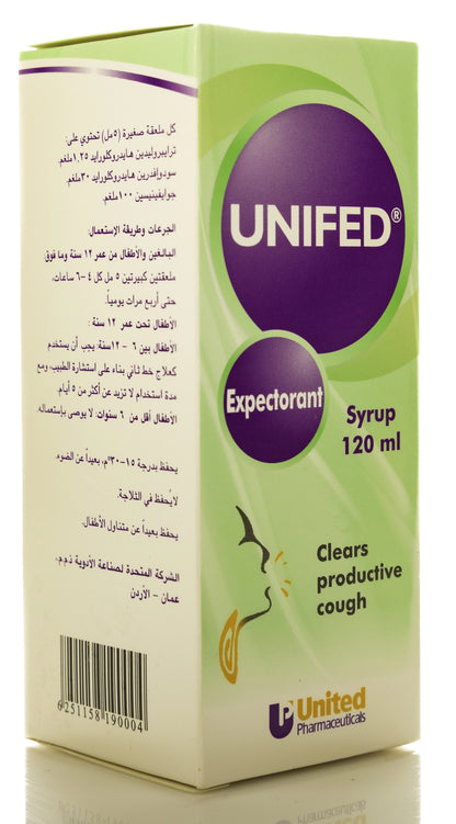 Unifed Expectorant Syrup 120Ml