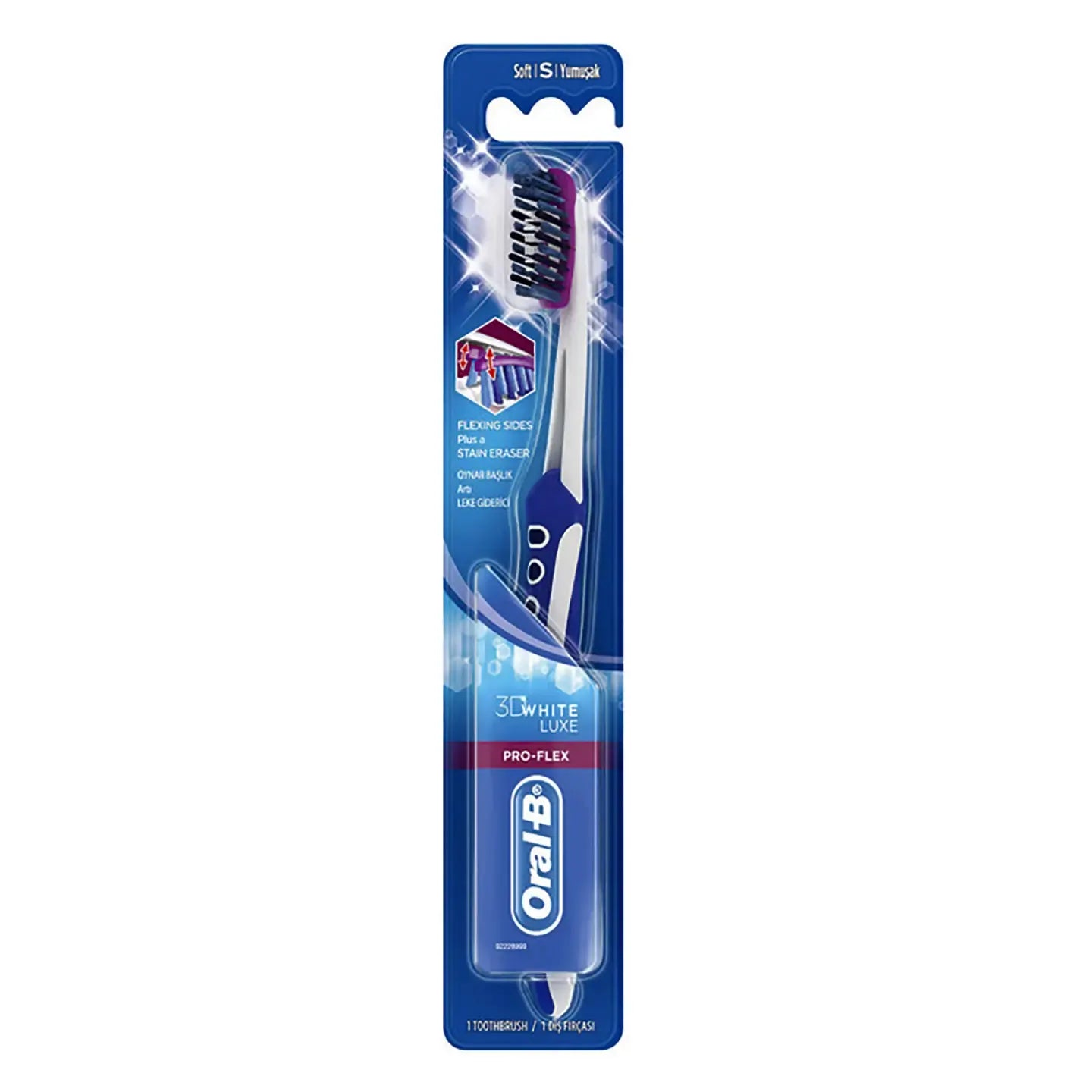 Oral-B Pro-Flex Luxe 3D White Toothbrush-Soft