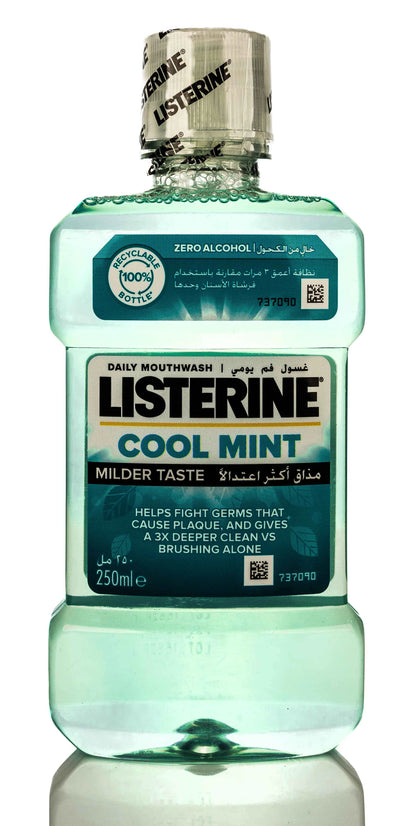 Listerine Zero Cool Mint Mouthwash 250ml