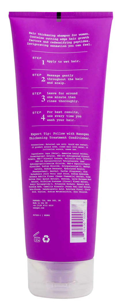 Nanogen shampoo Women 240 Ml