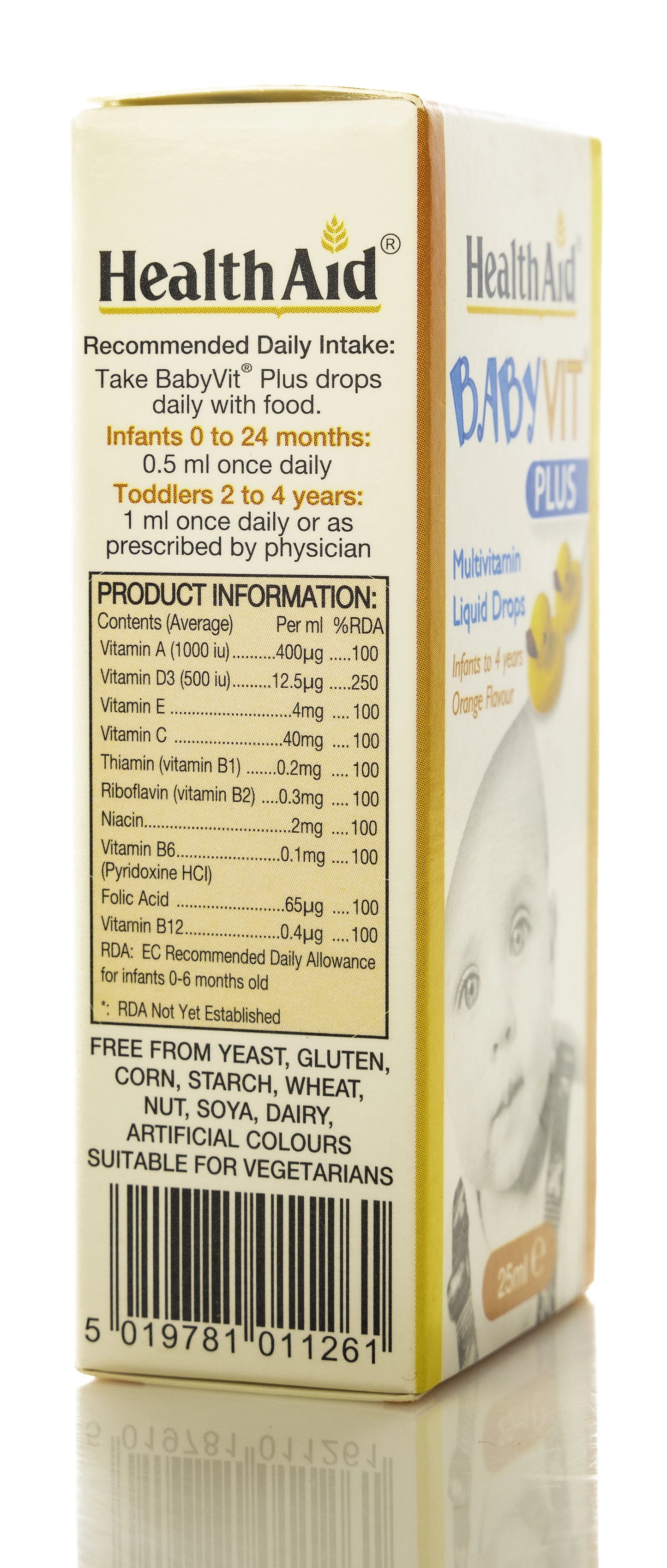 Health Aid Baby Vit Plus Drops 25 ml
