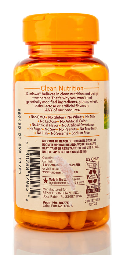 Sundown Alpha Lipoic Acid 600 mg 60 Capsules