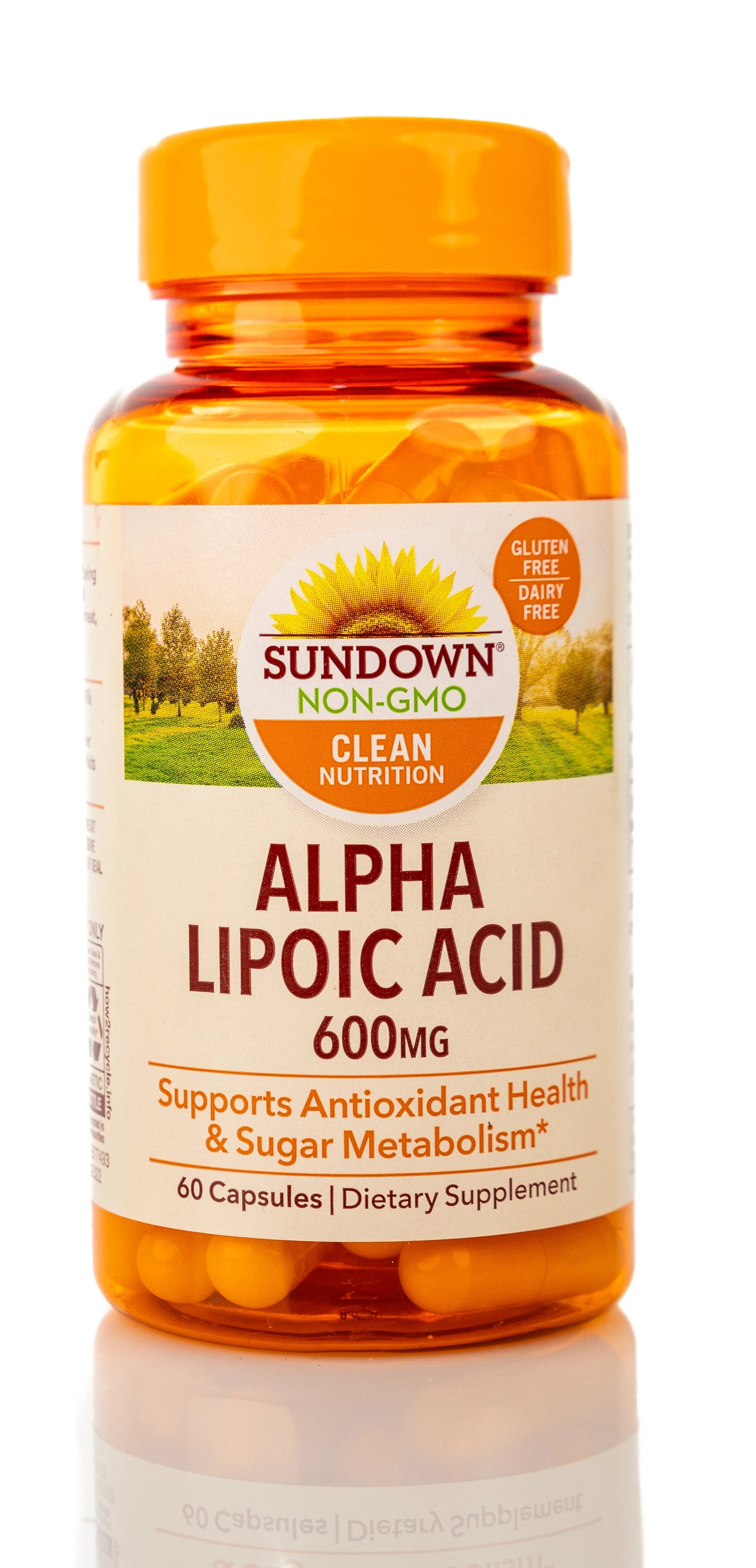 Sundown Alpha Lipoic Acid 600 mg 60 Capsules