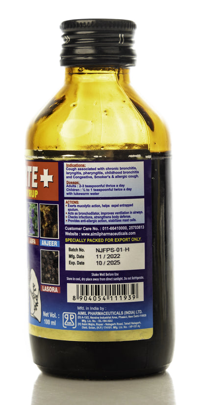 Jufex Forte Cough Syrups 100 ml