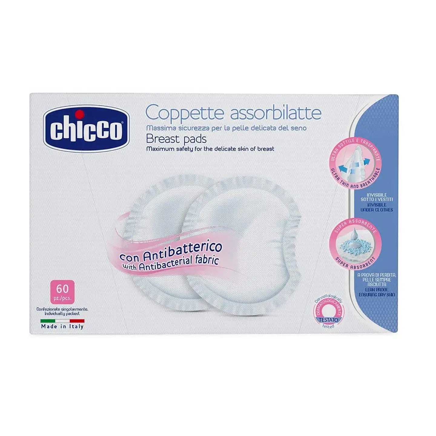 Chicco [1773] Breast Pads 60 Pieces