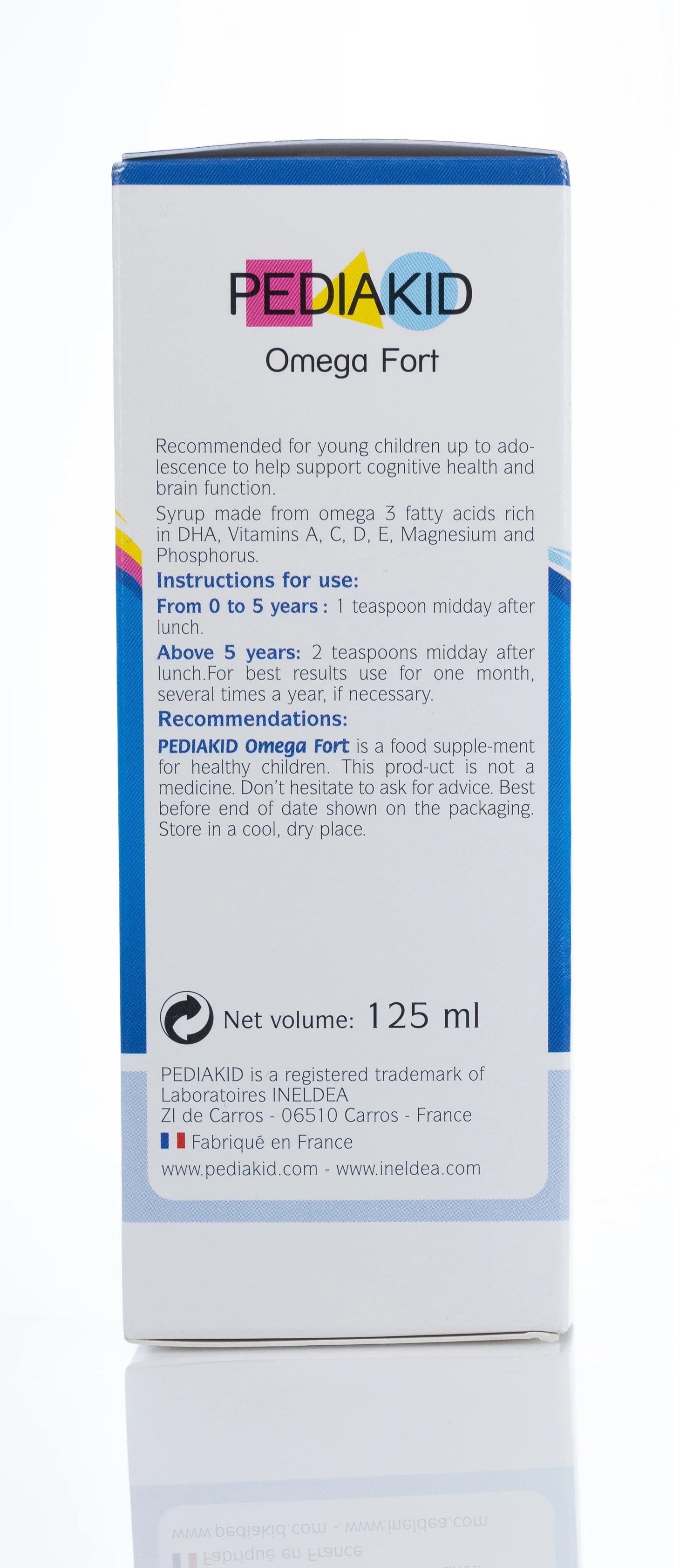 Pediakid Omega Fort Syrup 125 ml