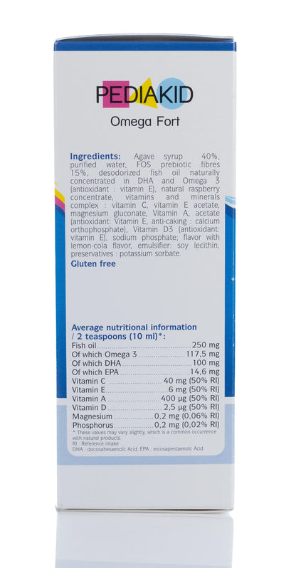 Pediakid Omega Fort Syrup 125 ml