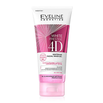 Eveline White Prestige 4D Whitening Facial Wash Gel 200 Ml