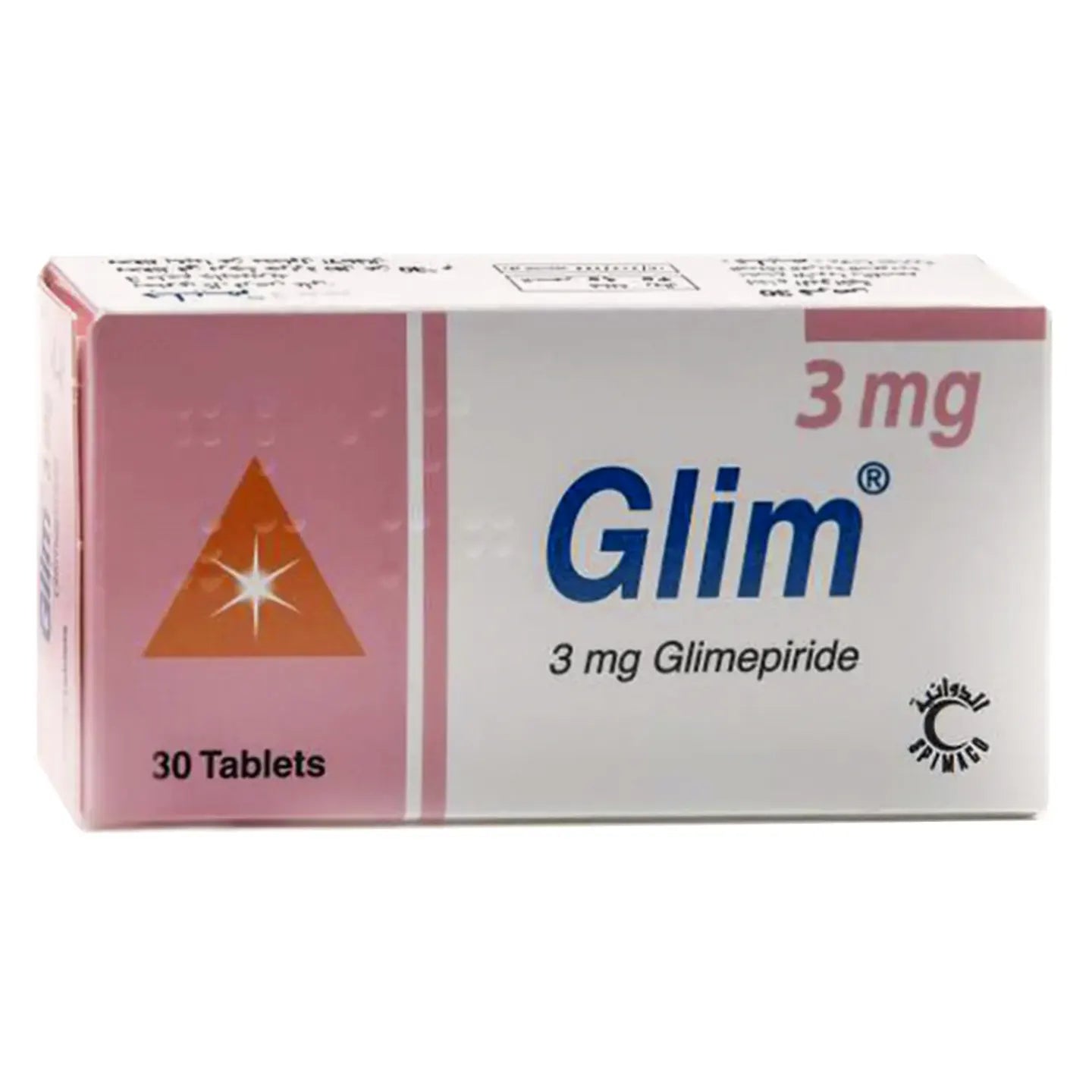 Glim 3Mg 30 Tablets