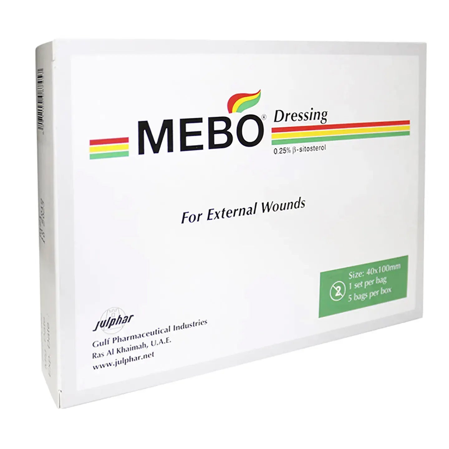 Mebo Dressing 40 X 100 Mm 5 Pieces
