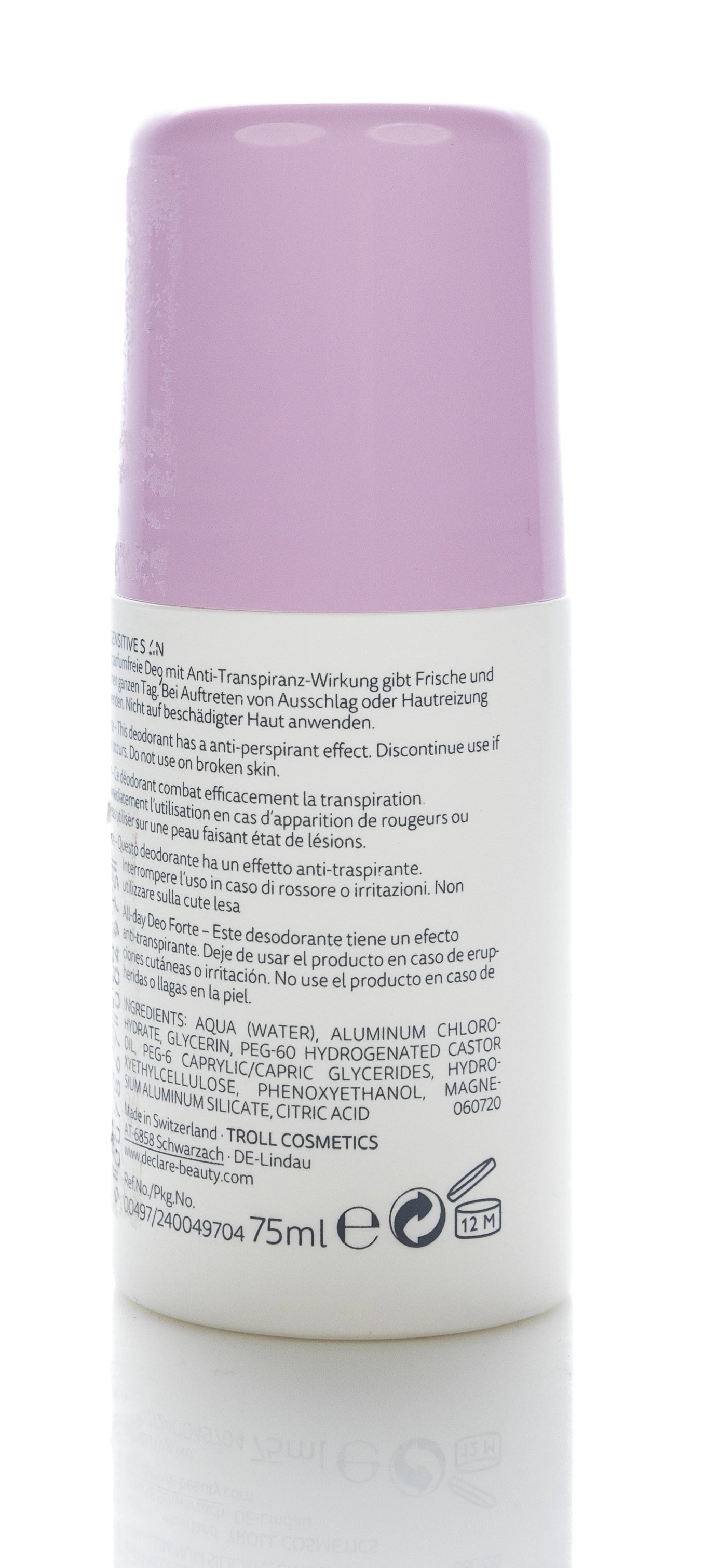 Declaré Body Care Deo Forte Roll On 75 Ml