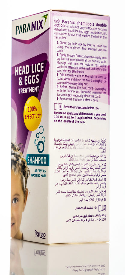 Paranix Lice Shampoo 100Ml