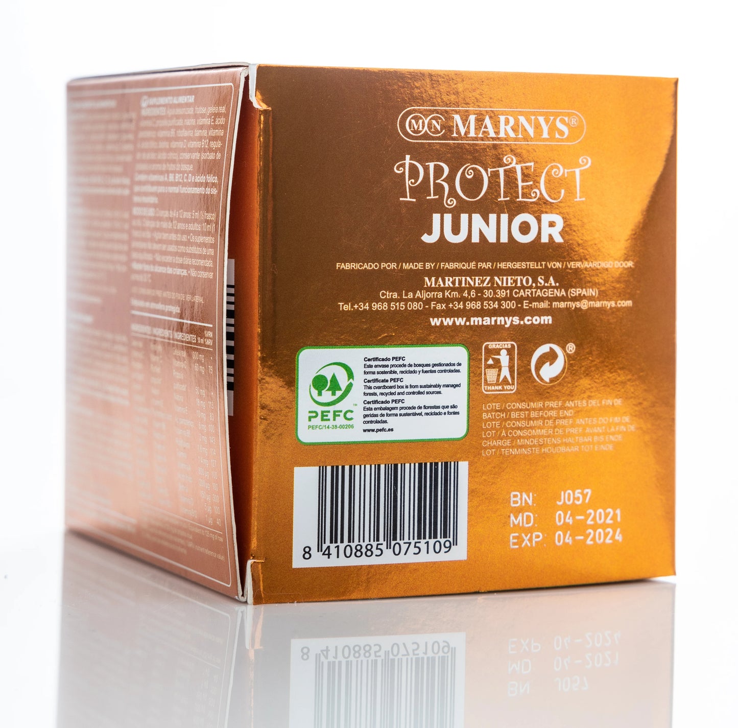 Marnys Protect Junior 20X10ml Vials