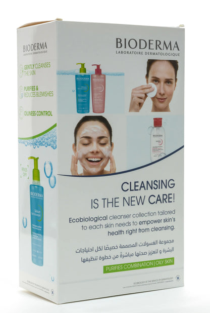 Bioderma Sébium Gel Moussant (Purifying Foaming Gel) 500 + 200 Ml Offer Pack
