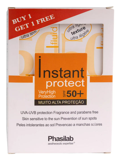 Phasilab Instant Protect SPF 50+ Fluid 40 Ml [1 + 1 Offer Pack]