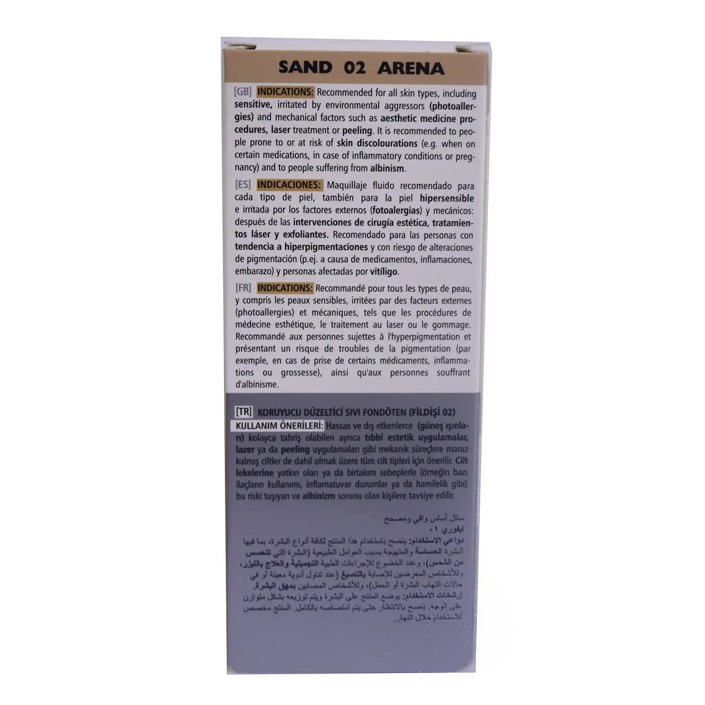 Pharmaceris SPF 50+ Foundation No.2 [Sand] Fluid 30 ml
