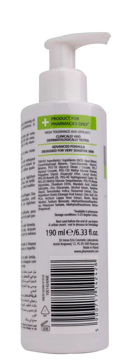 Pharmaceris T Puri Sebo Gel Deep Cleansing Face Gel 190 Ml