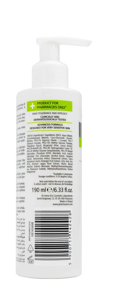 Pharmaceris T Puri Sebo Gel Deep Cleansing Face Gel 190 Ml