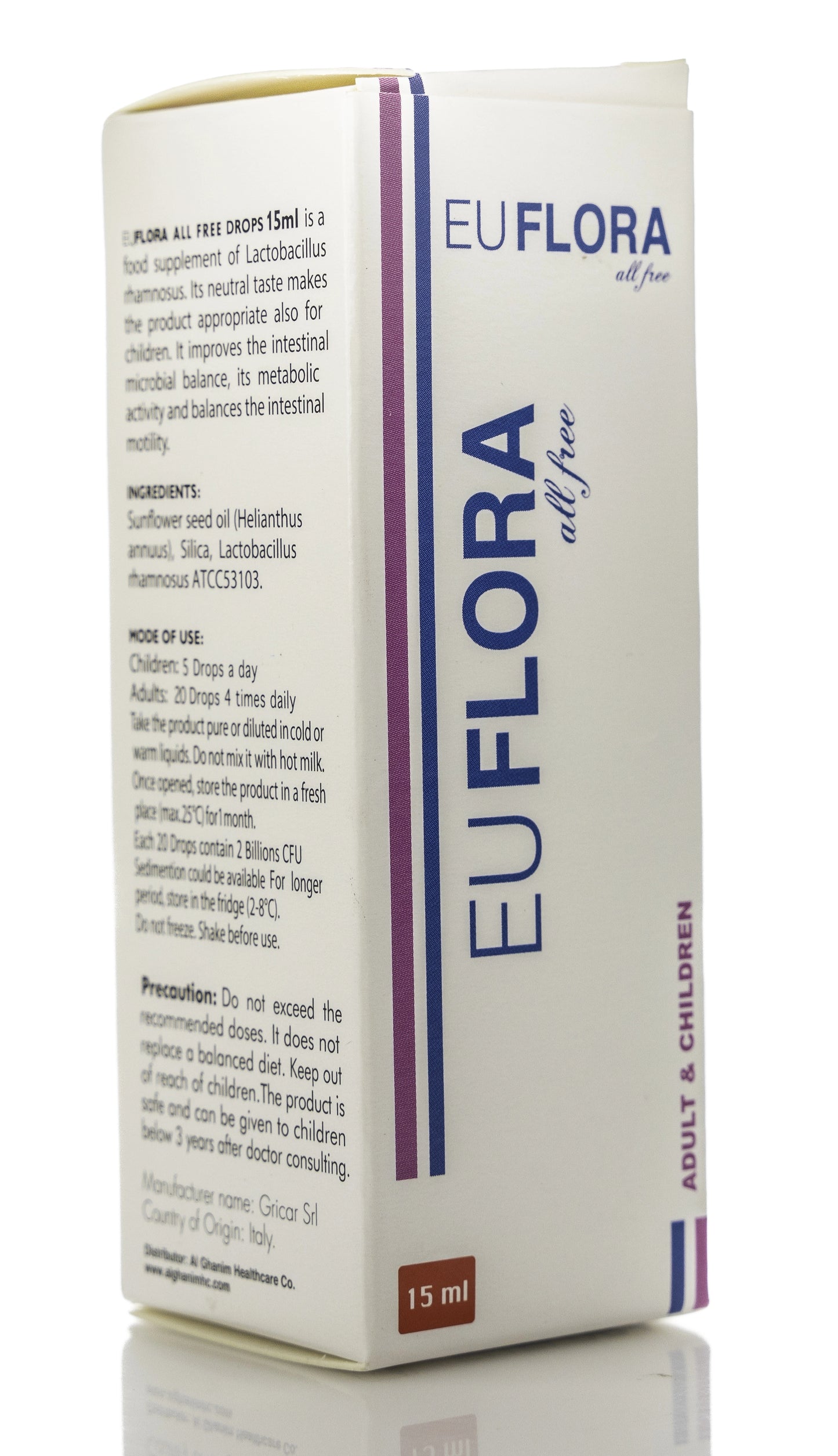 Euflora All Free Drops 15ml
