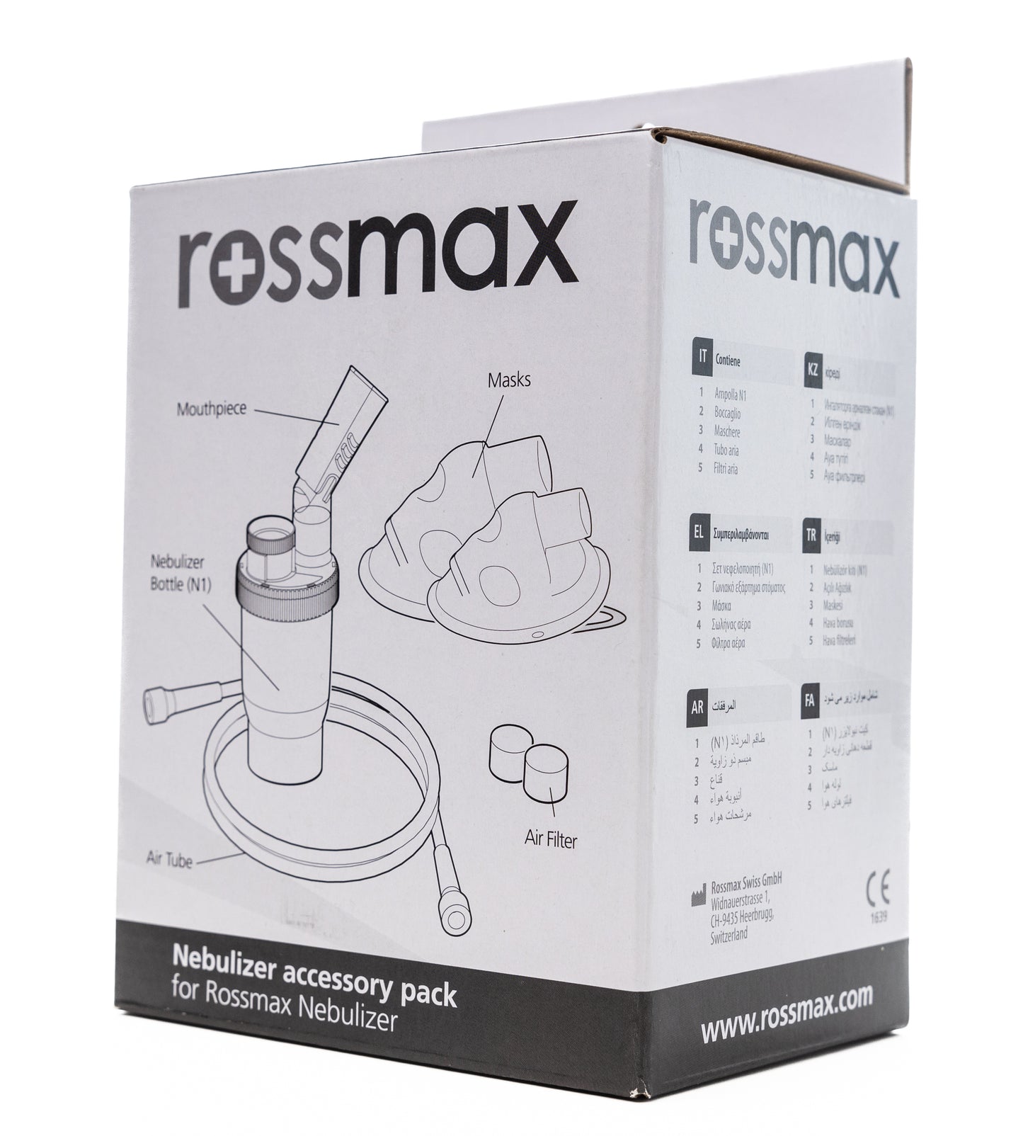 Rossmax Nebulizer accessory pack
