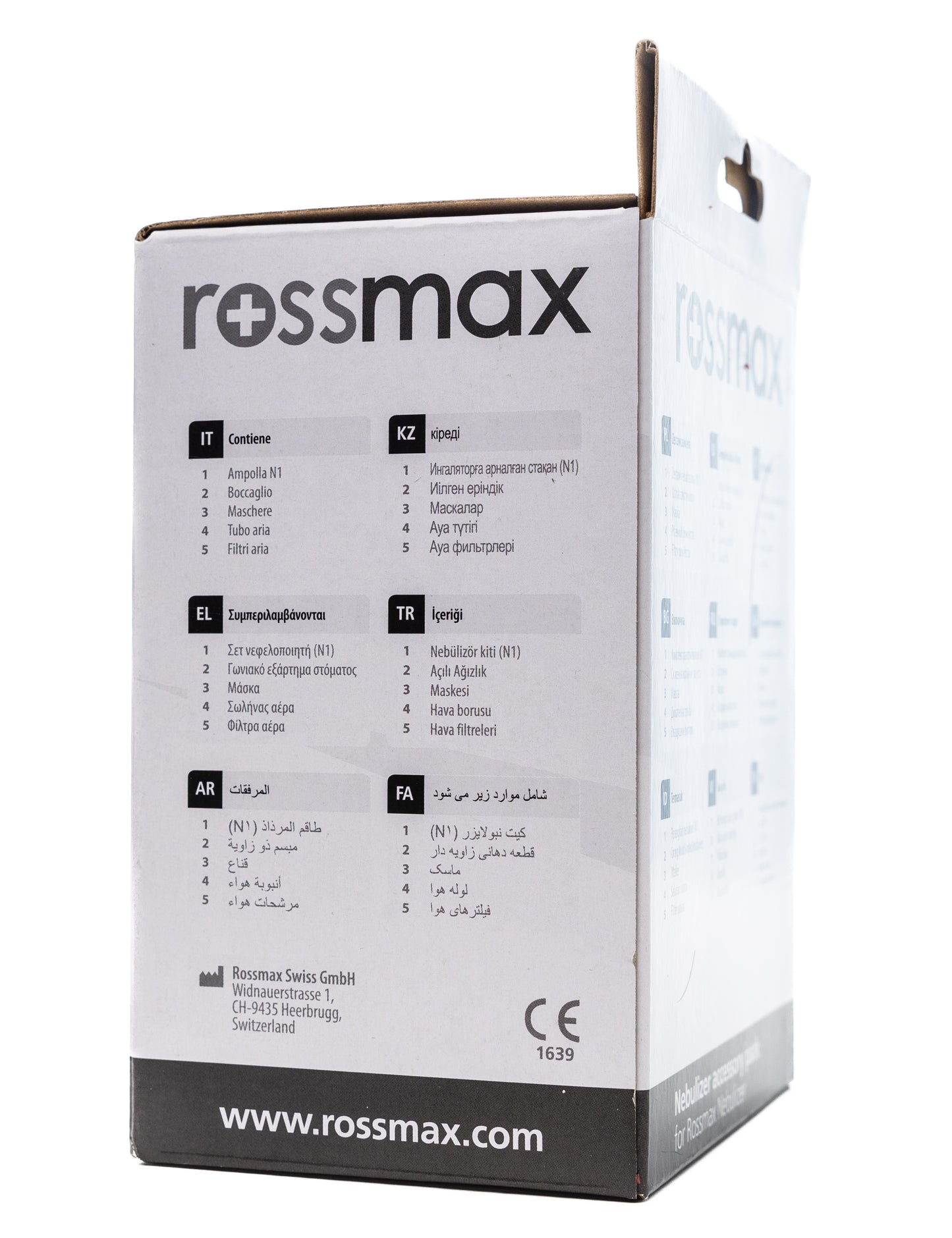 Rossmax Nebulizer accessory pack