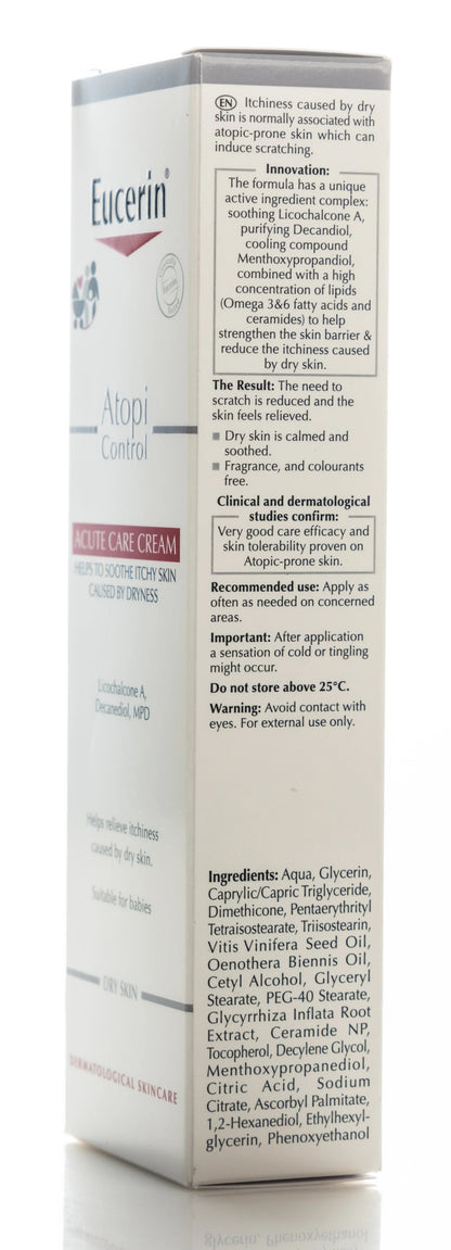 Eucerin AtopiControl for Dry Skin Acute Care Cream 40 Ml