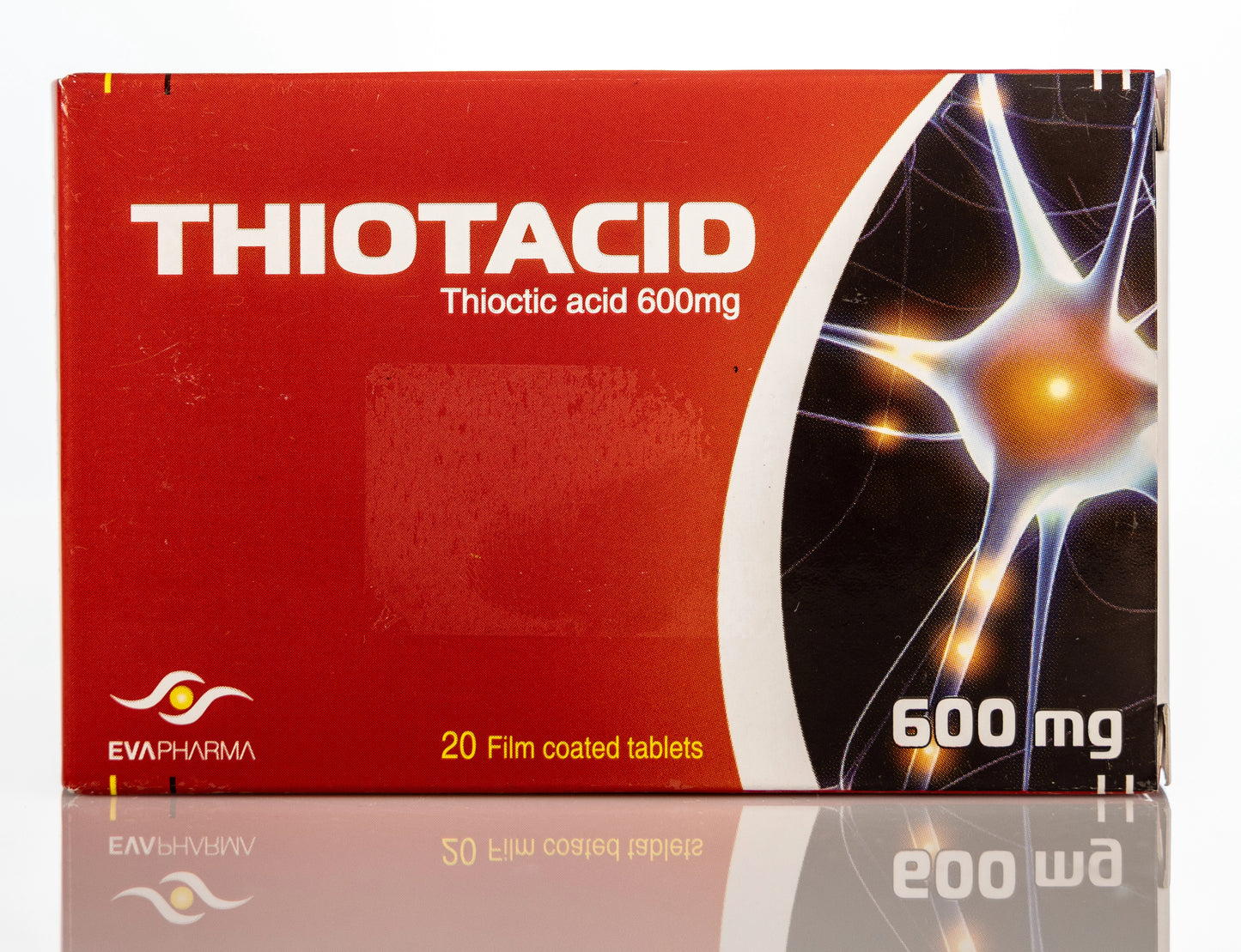 Thiotacid 600Mg 20 Tablets