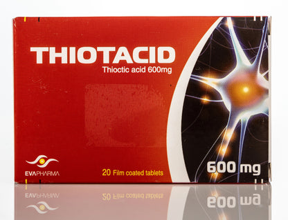 Thiotacid 600Mg 20 Tablets