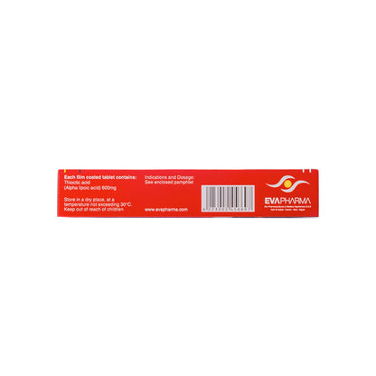 Thiotacid 600Mg 20 Tablets