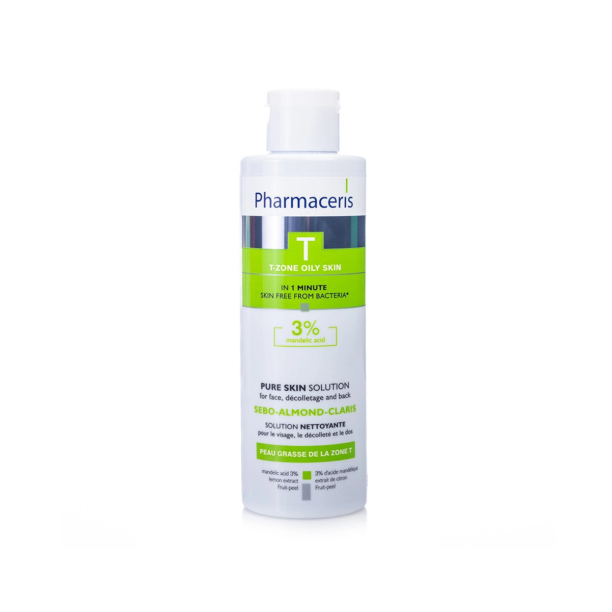 Pharmaceris T Sebo-Almond Claris Pure Skin Solution 3% Mandelic Acid 190 Ml