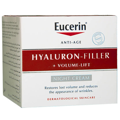 Eucerin Anti-Age Hyaluron-Filler + Volume-Lift Night Cream 50 Ml