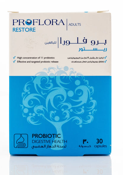 Proflora Restore Plus Probiotic 30 Capsules