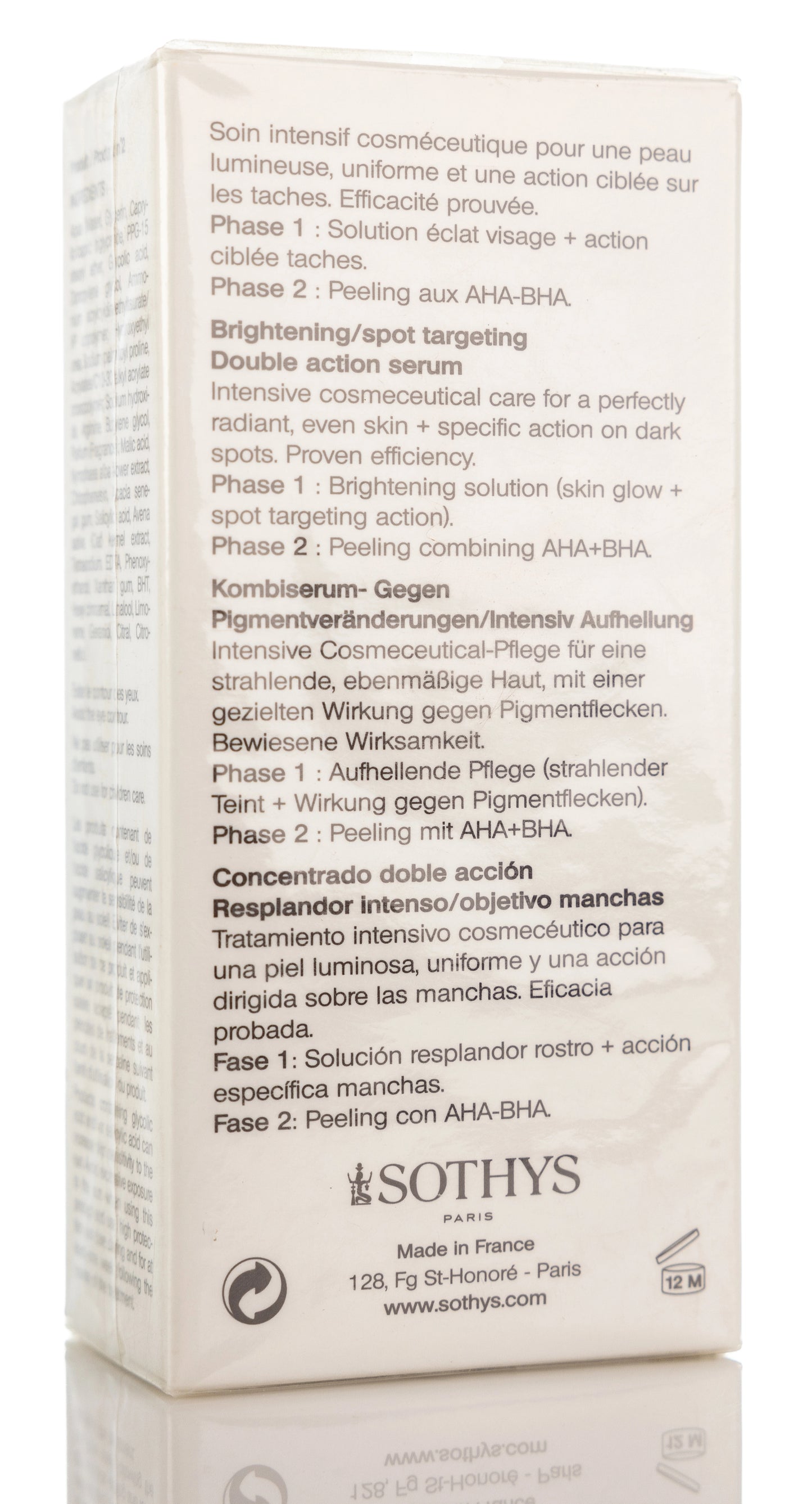 Sothys Double Action Serum 2X10 ml