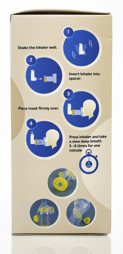 Glamy Inhaler Chamber Adult [Large]