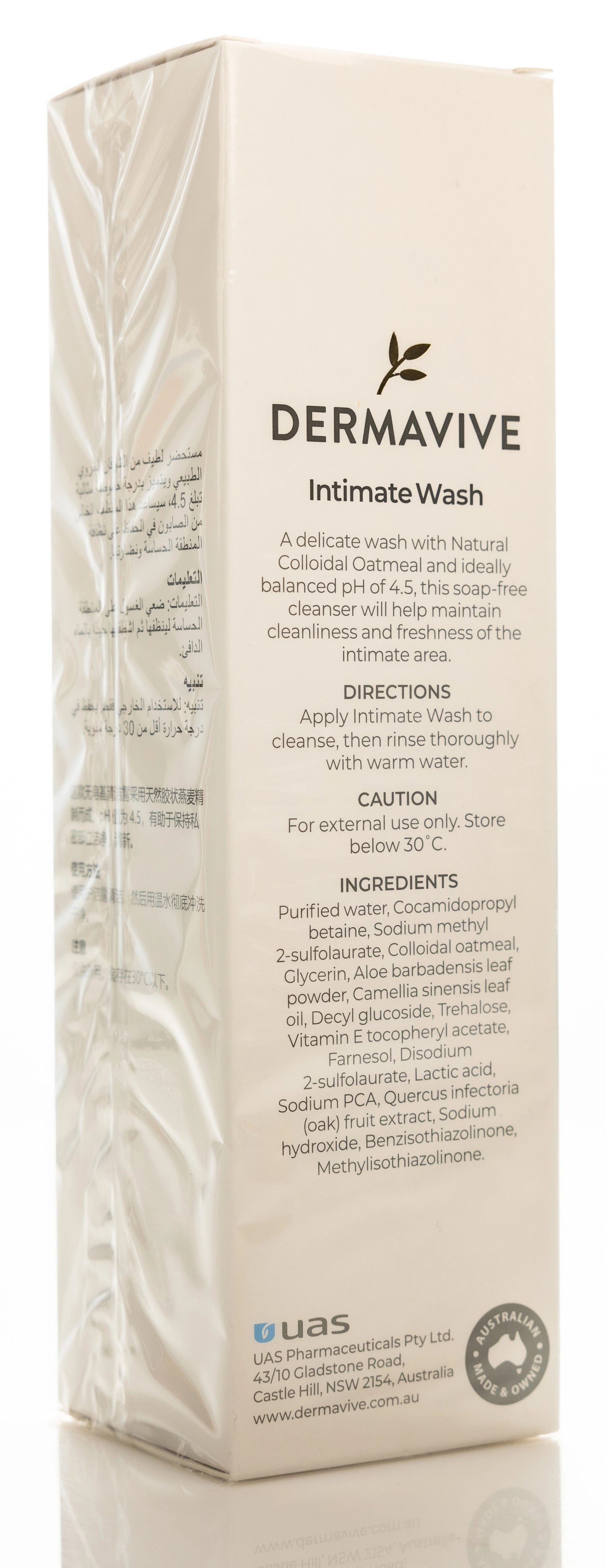 Dermavive Intimate Wash 250 Ml