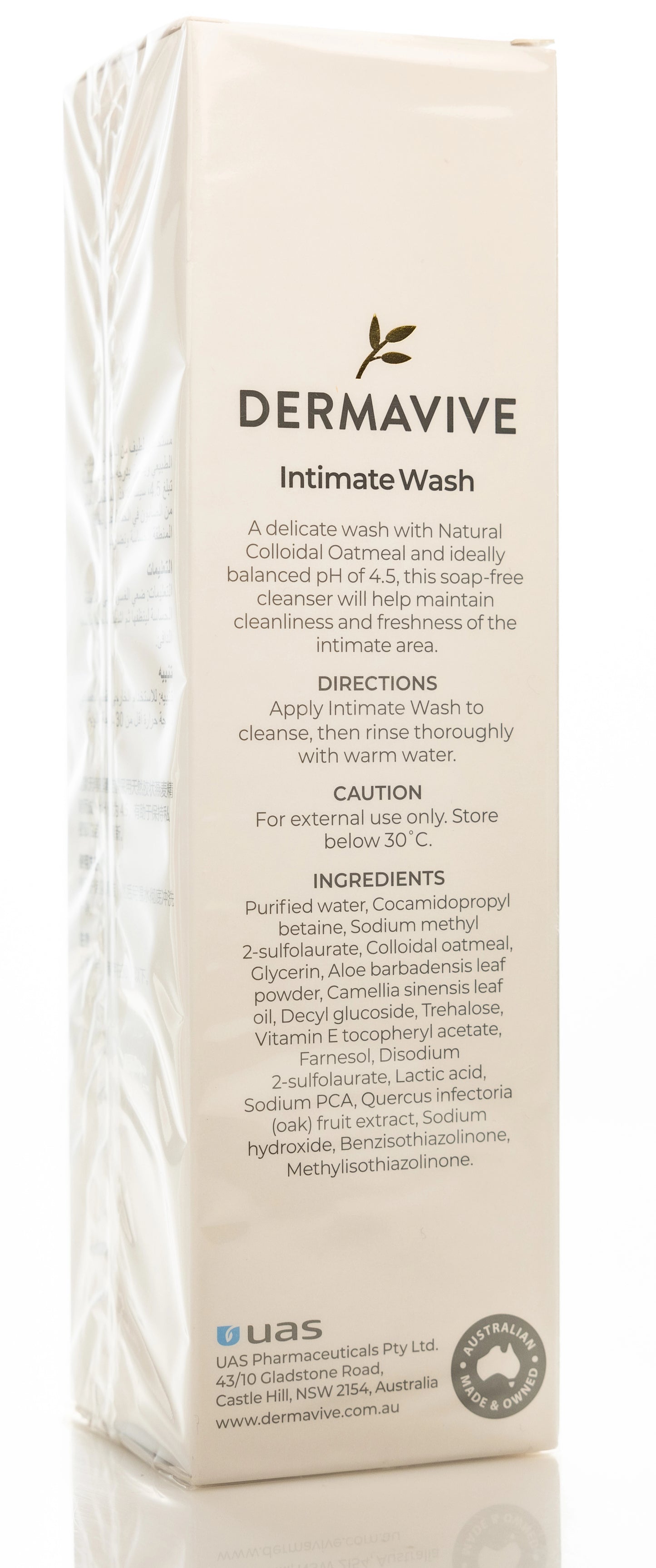 Dermavive Intimate Wash 250 Ml