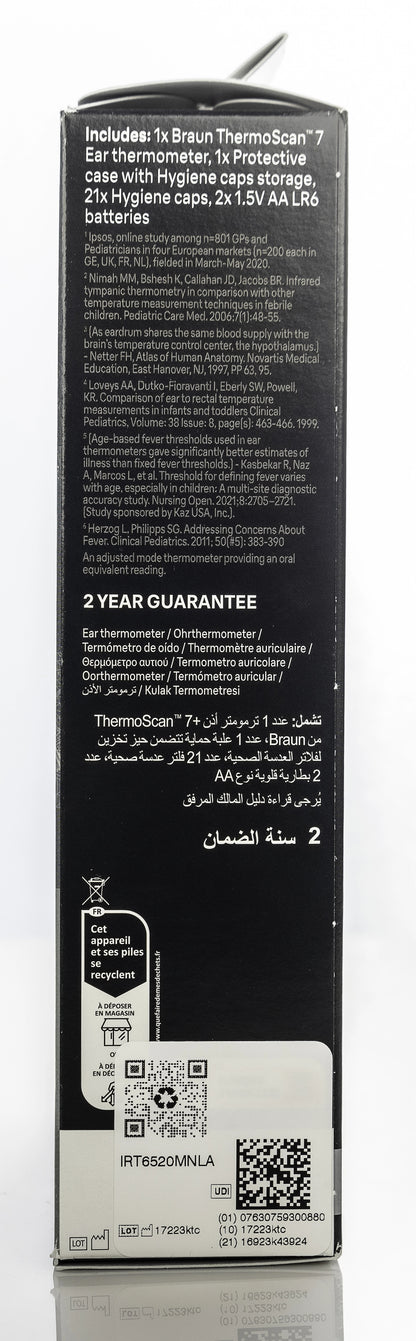 Braun Thermoscan Ear Thermometer [IRT 6520]