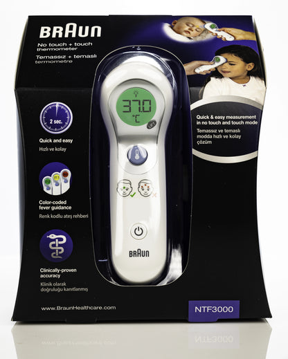 Braun No Touch + Forehead Thermometer [NTF3000]