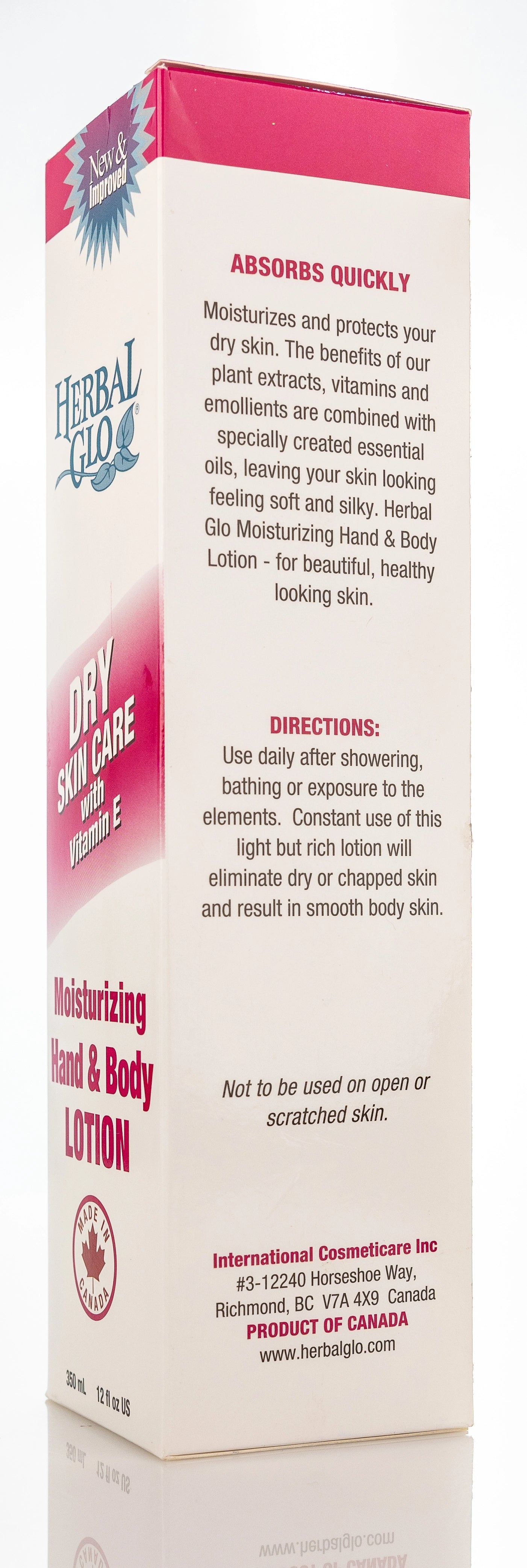 Herbal Glo Hand and Body Lotion 350 Ml