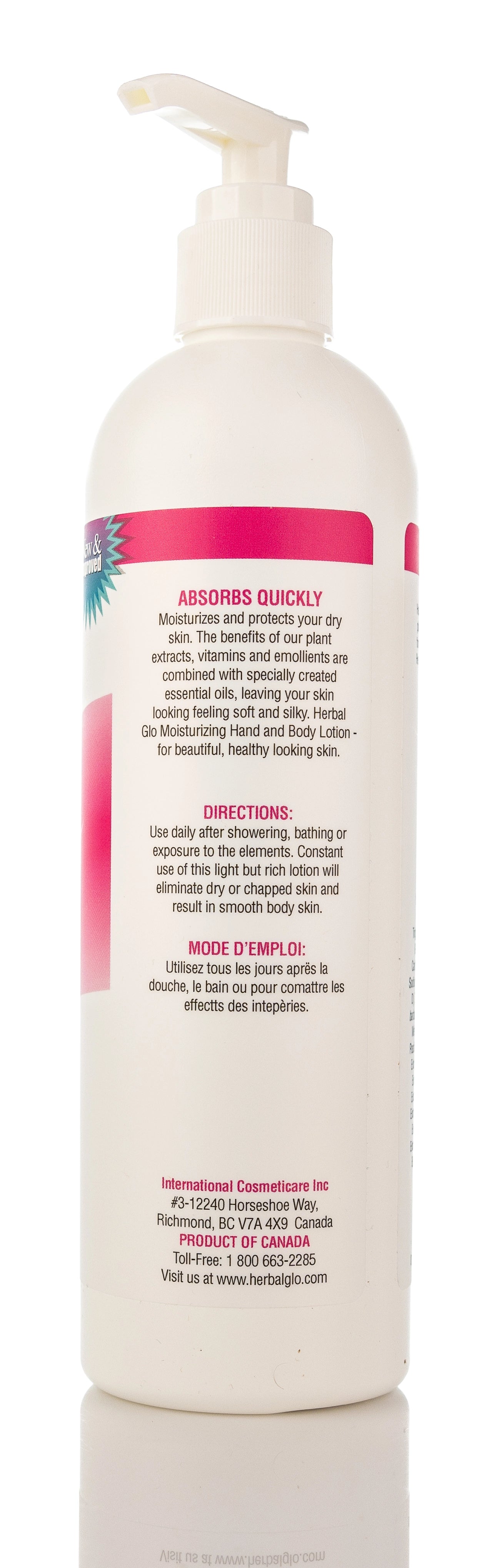 Herbal Glo Hand and Body Lotion 350 Ml