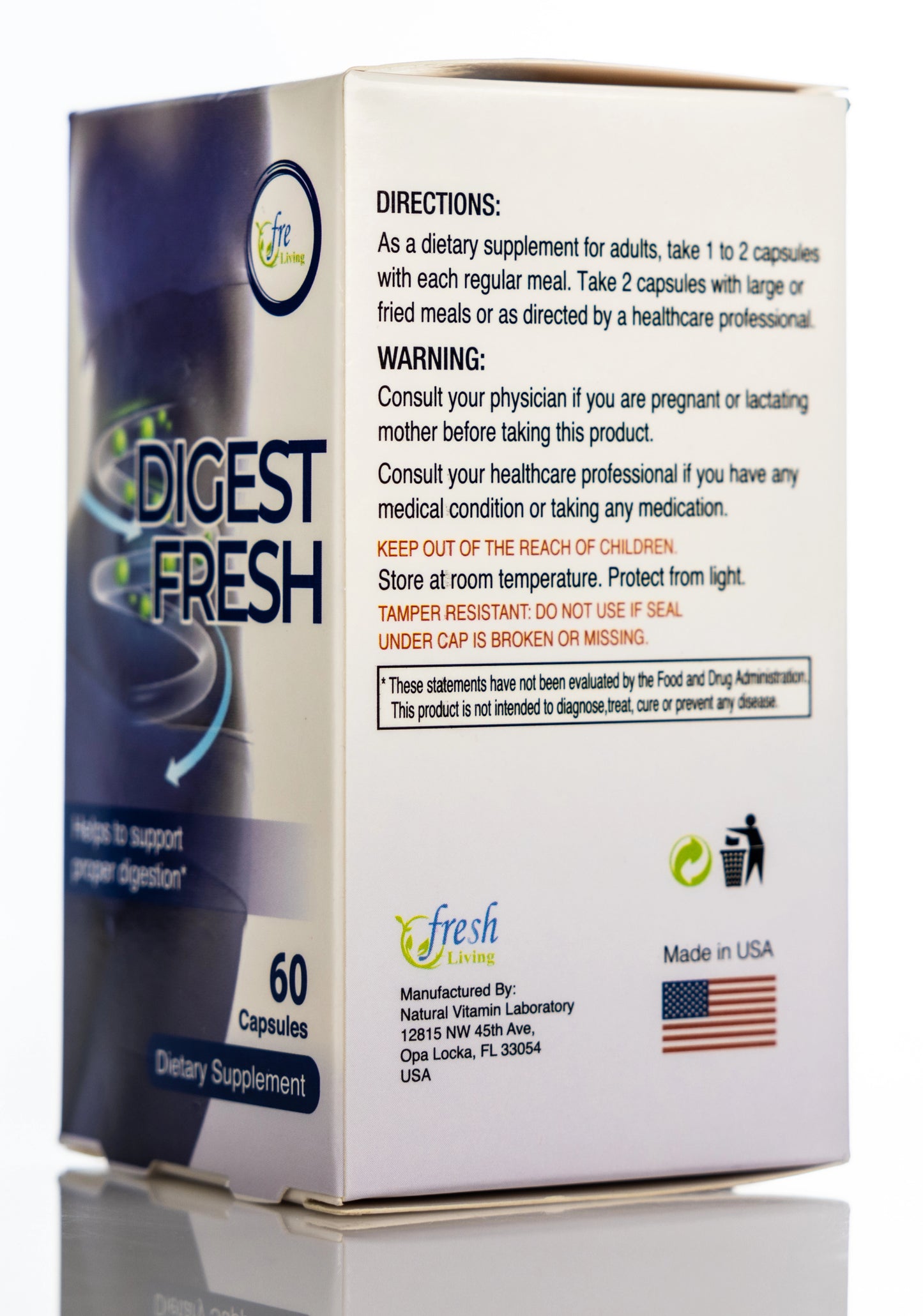 Digest Fresh 60 Capsules