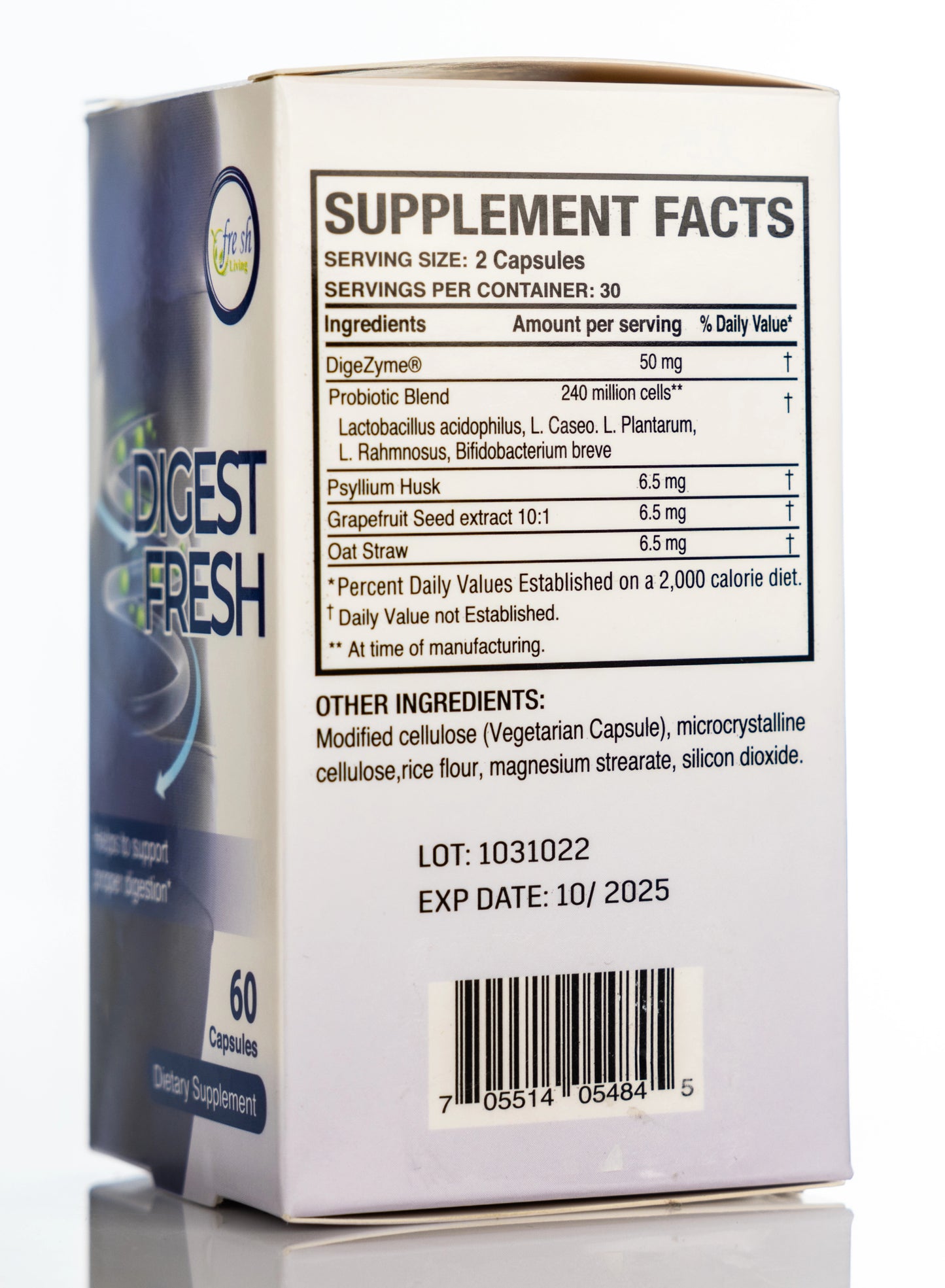 Digest Fresh 60 Capsules