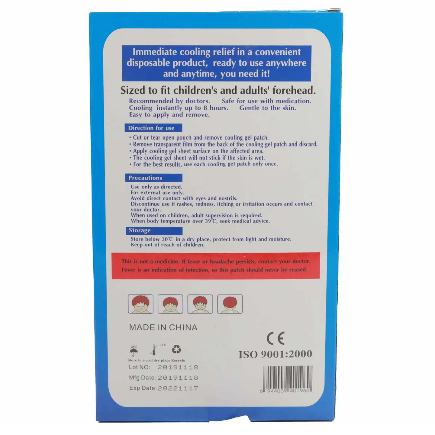 Paulette Co Cooling Patch 6 Pieces