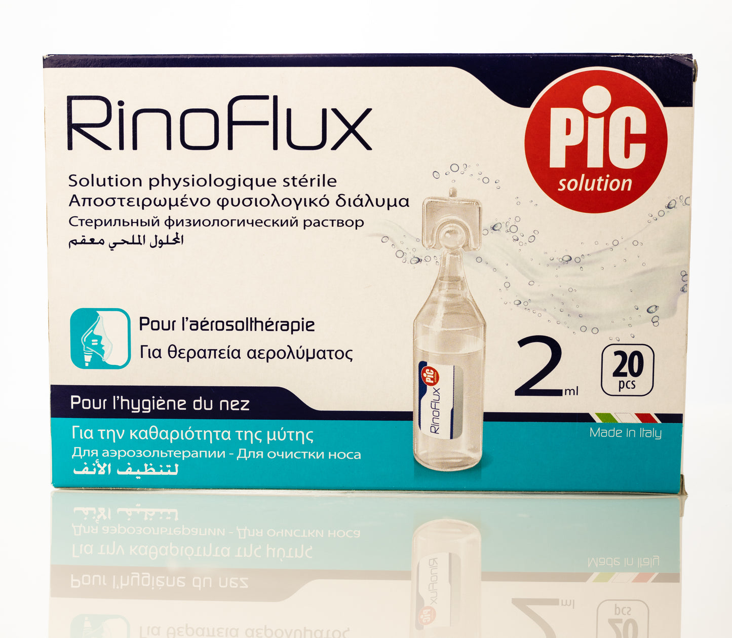 Rinoflux Saline 2Ml 20 Pieces