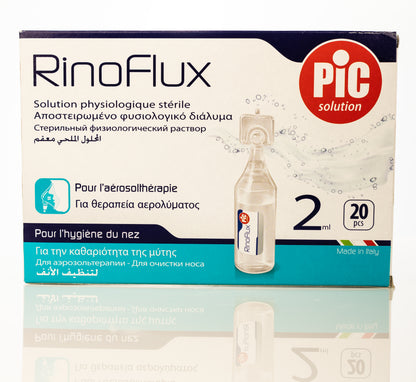 Rinoflux Saline 2Ml 20 Pieces