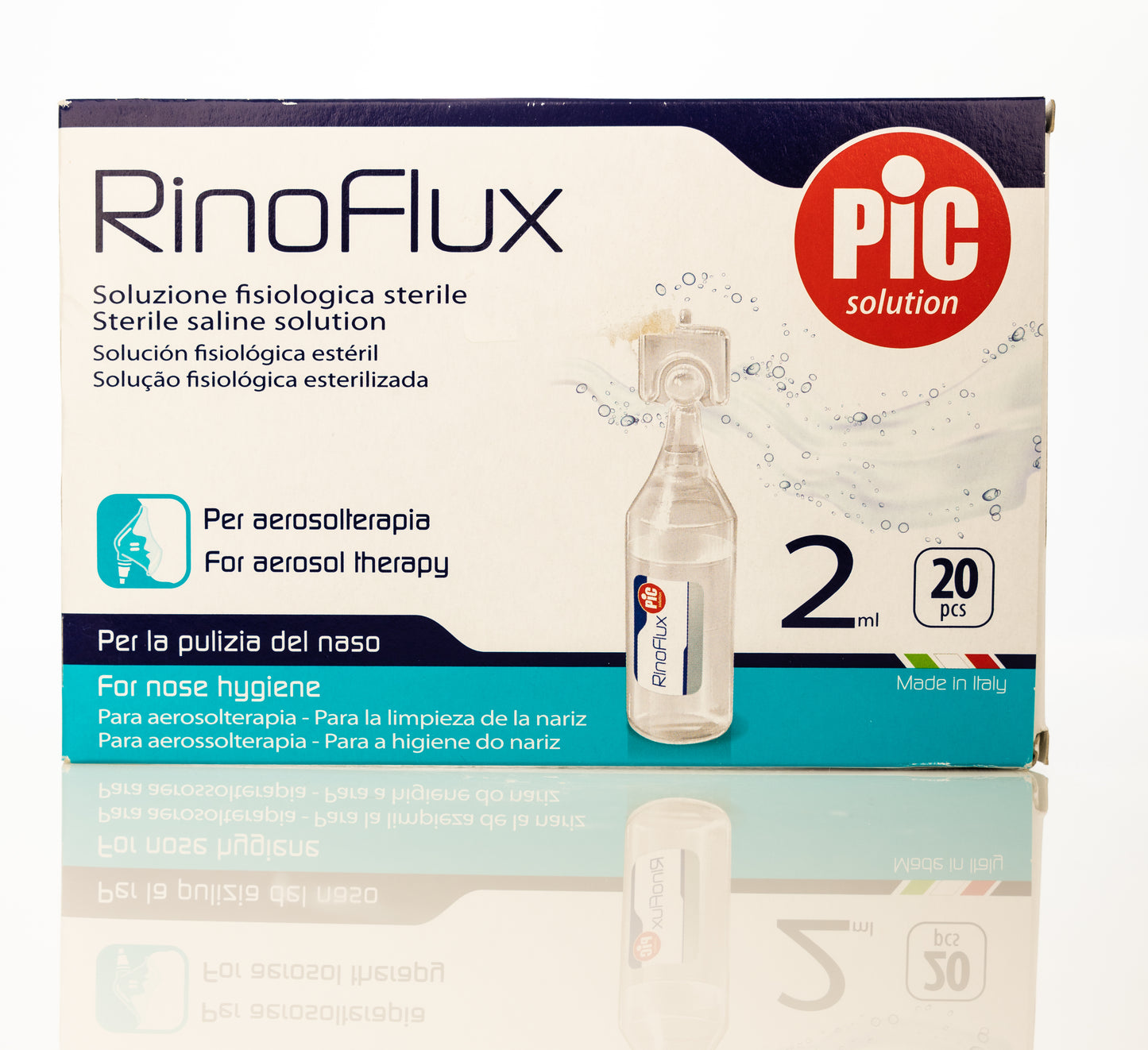 Rinoflux Saline 2Ml 20 Pieces