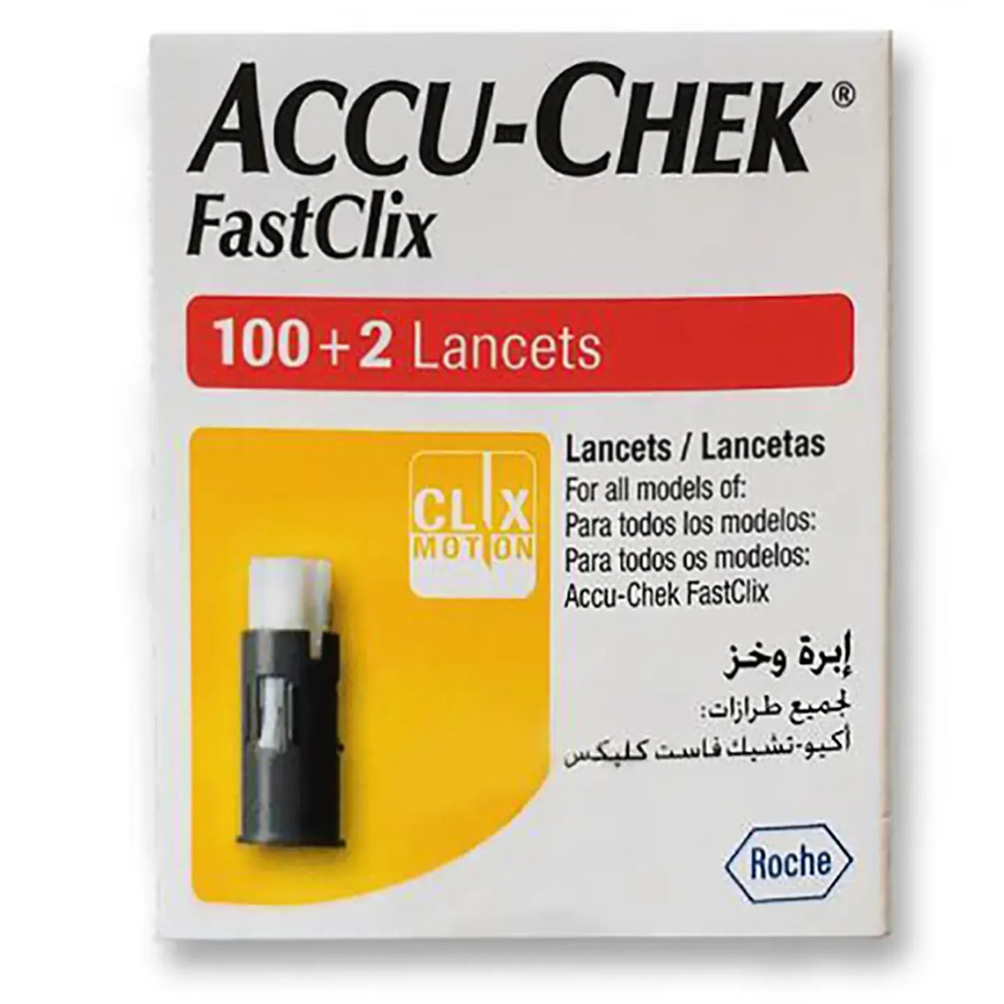 Accu Check Fastclix 100+2 Lancet