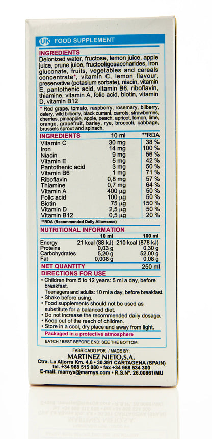 Marnys Ferrobine Complex 250ml Liquid