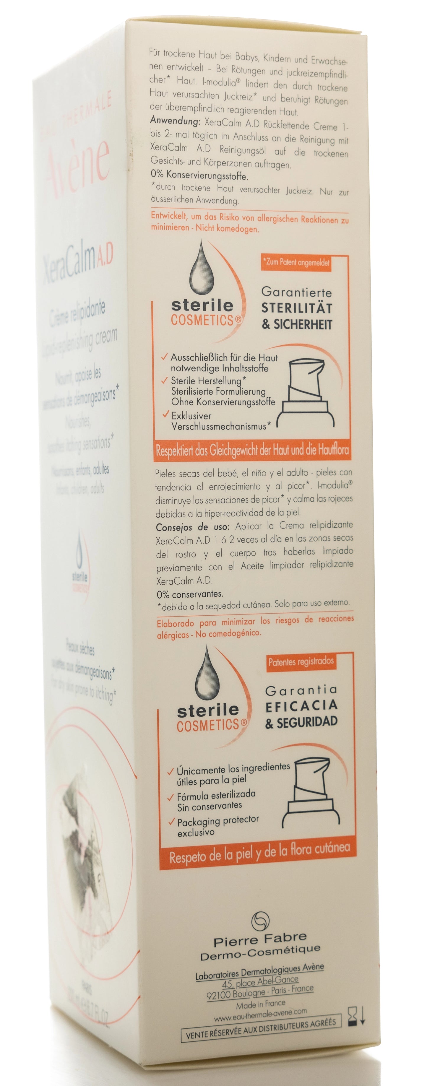 Avène XeraCalm A.D Lipid-Replenishing Cream 200 Ml
